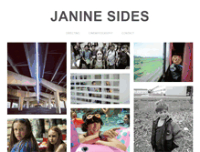 Tablet Screenshot of janinesides.com